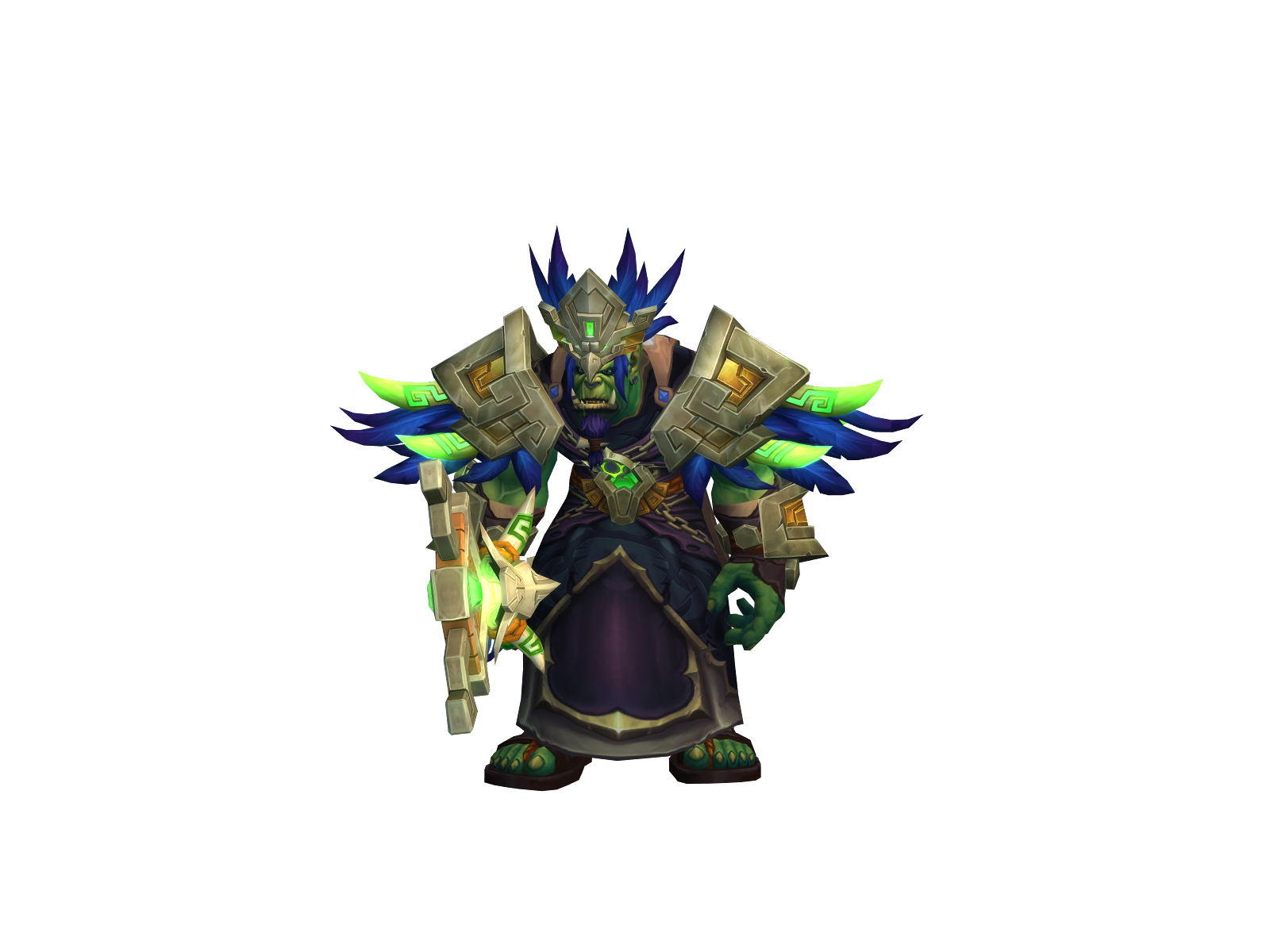 Гольяныч 3D character render