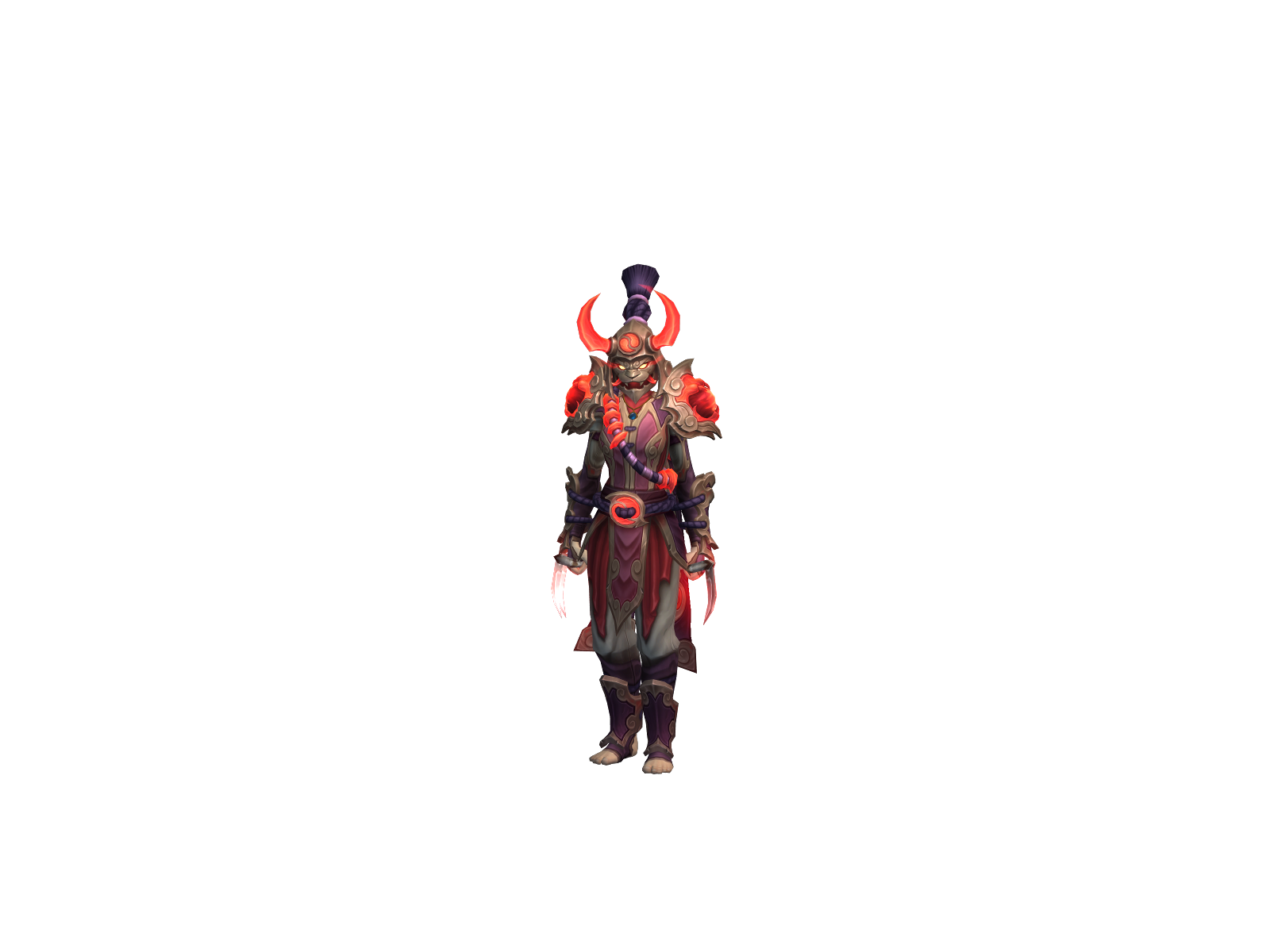 Халиосффа 3D character render