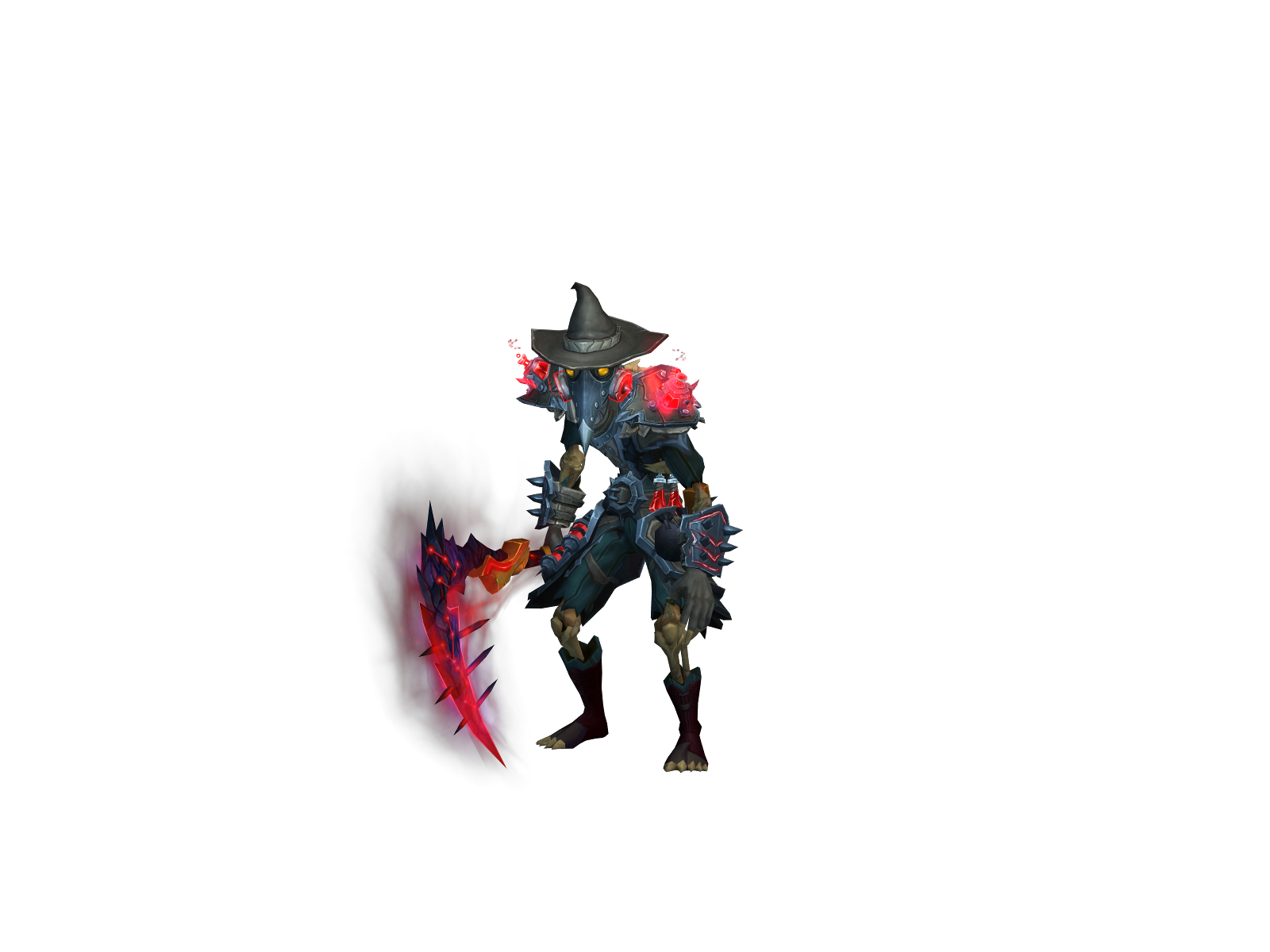 Прарабэлум 3D character render