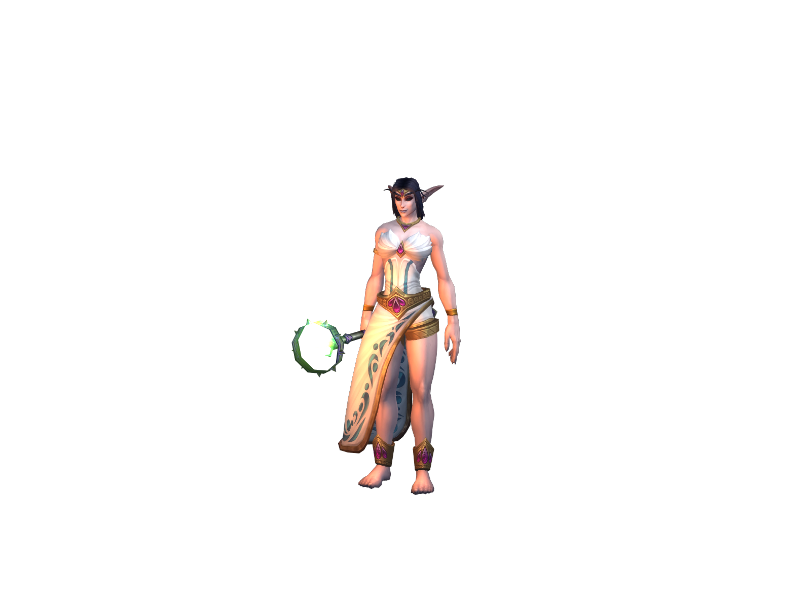 Бхэдбарби 3D character render