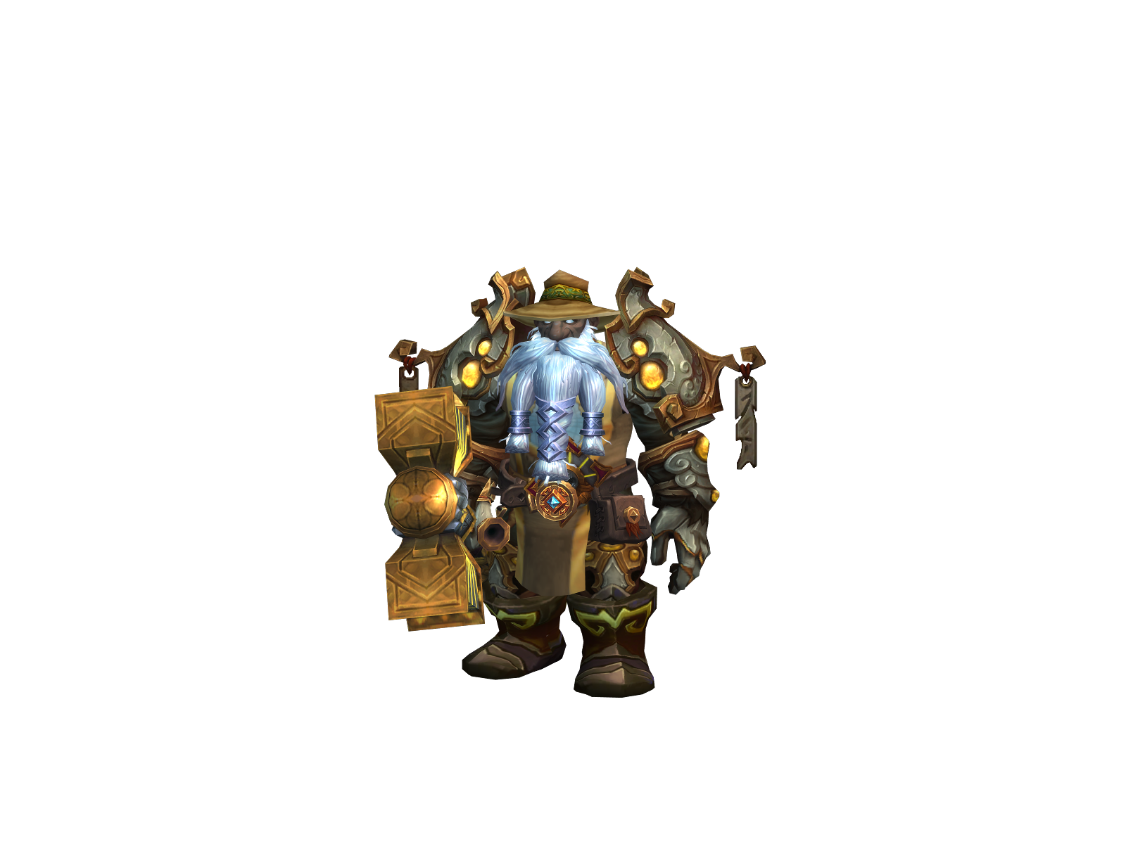 Доппельбок 3D character render
