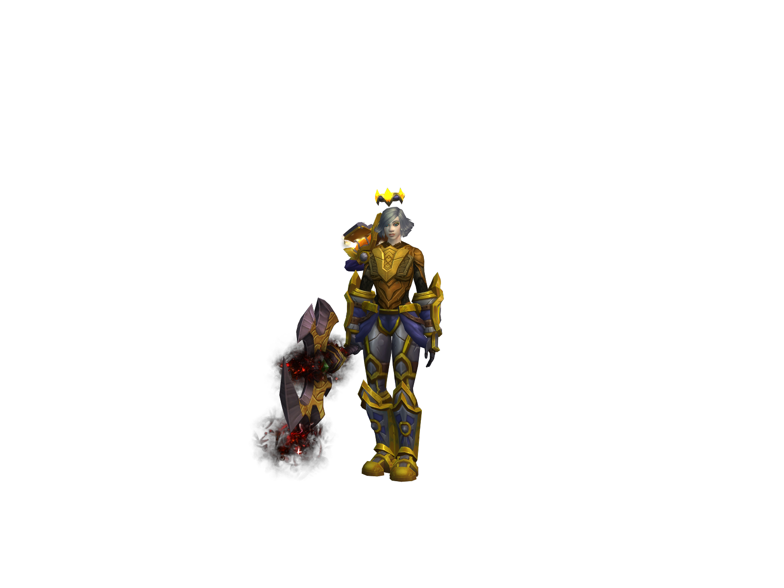 Холидрам 3D character render