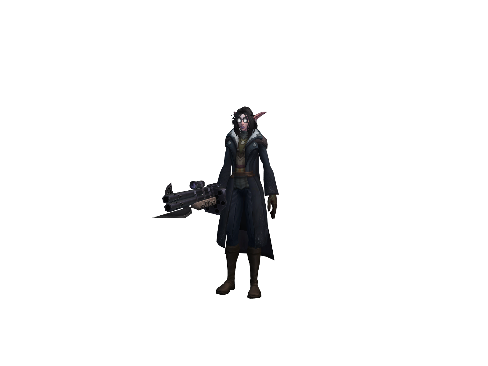 Покушение 3D character render