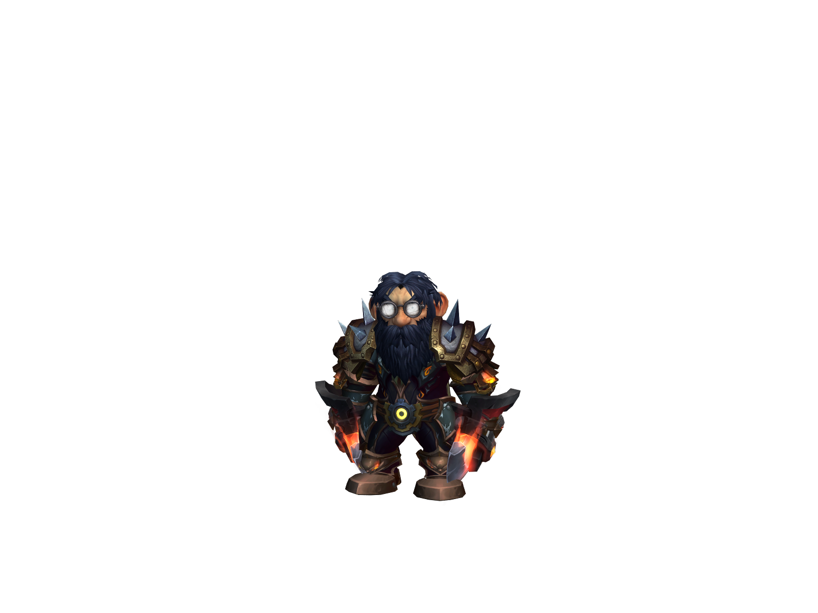 Гноблин 3D character render