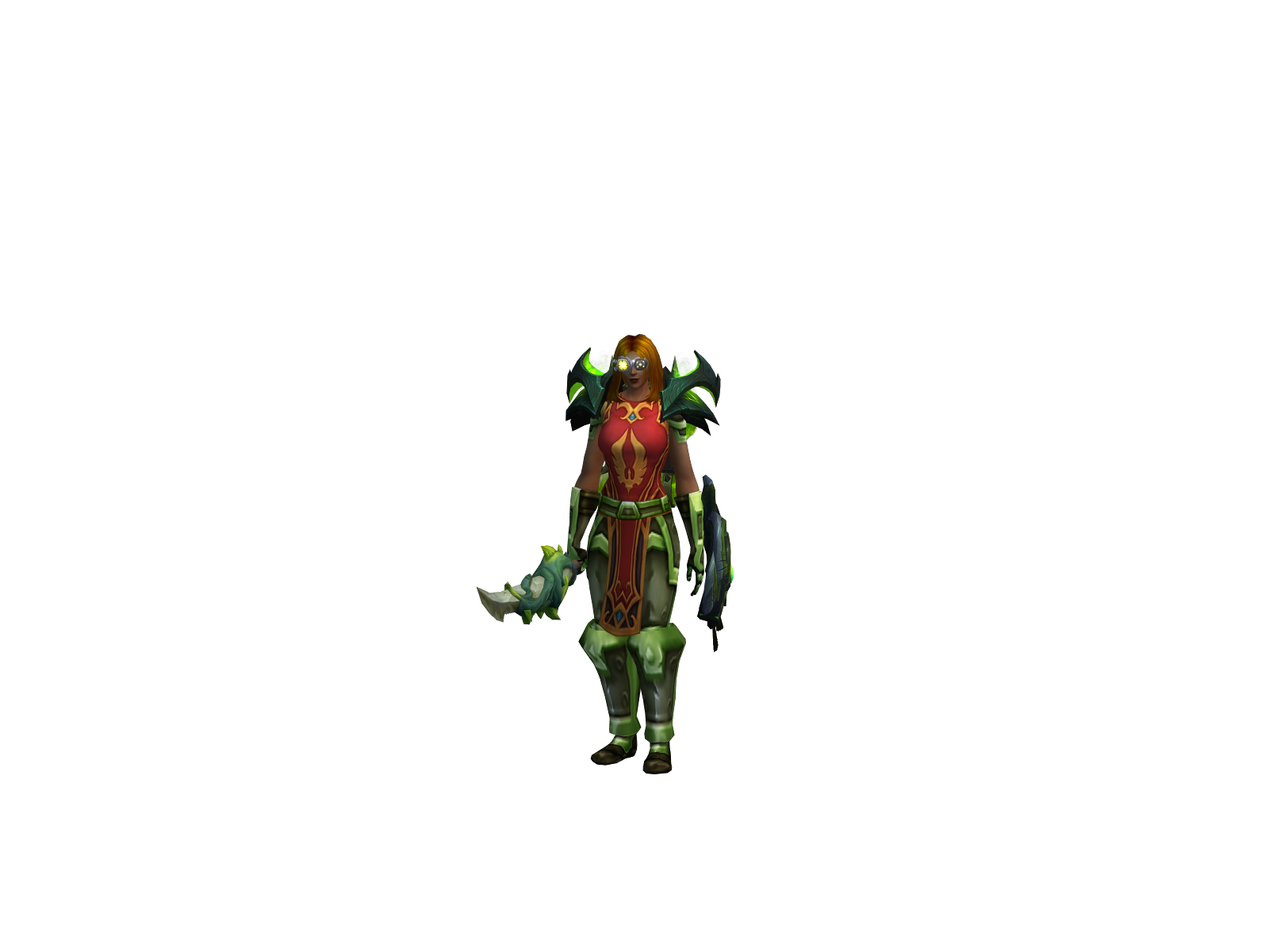 Санкшенз 3D character render
