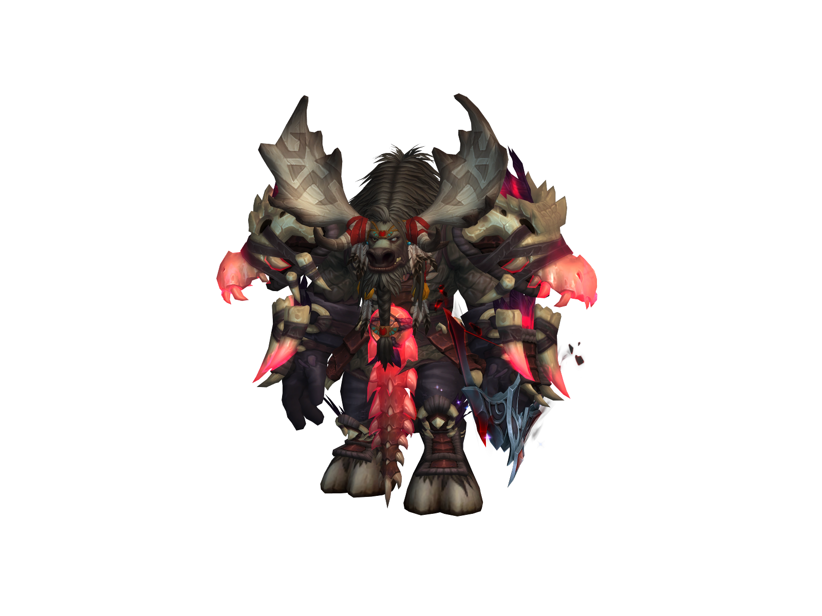 Аериал 3D character render