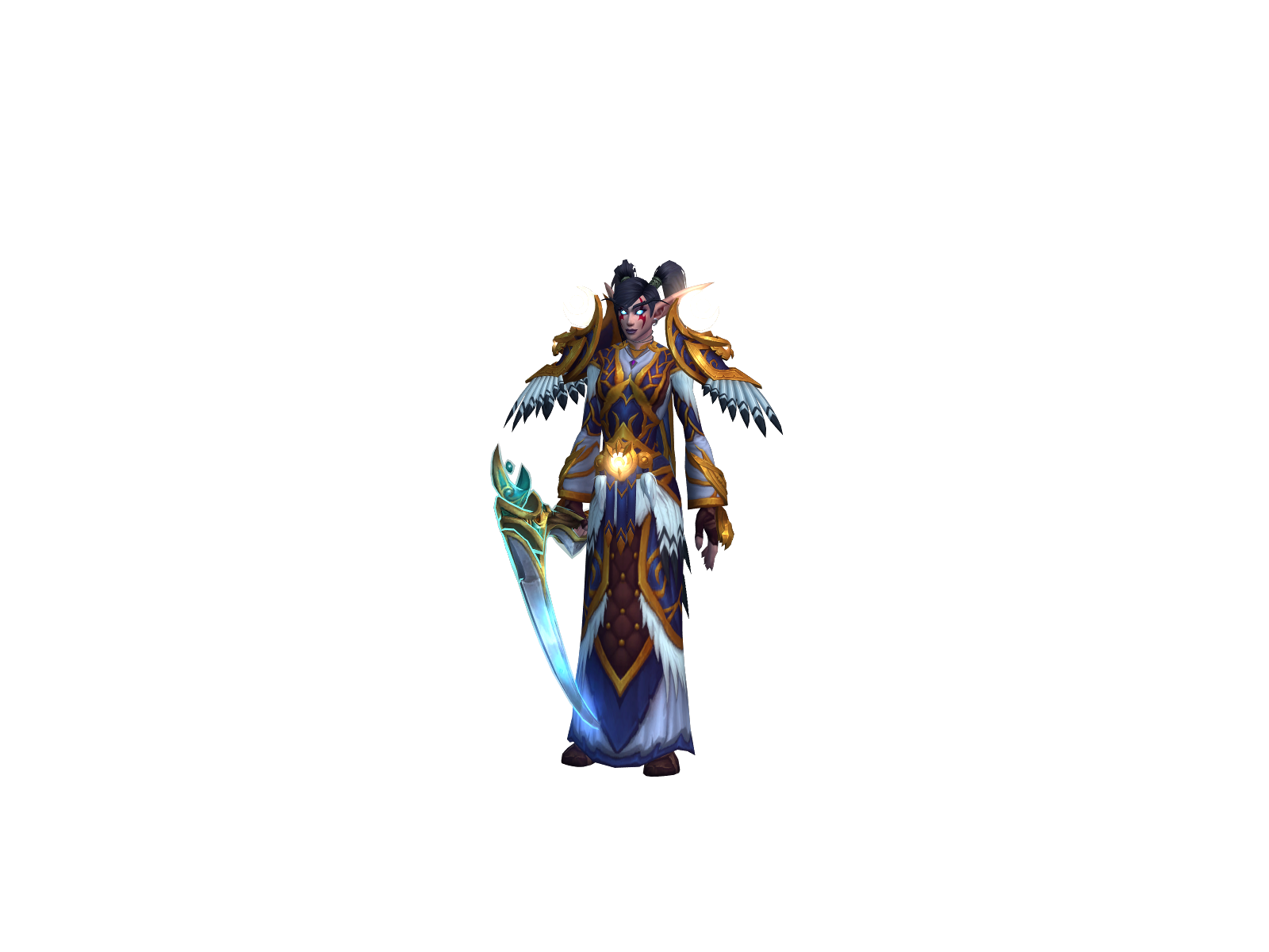 Лаеталь 3D character render