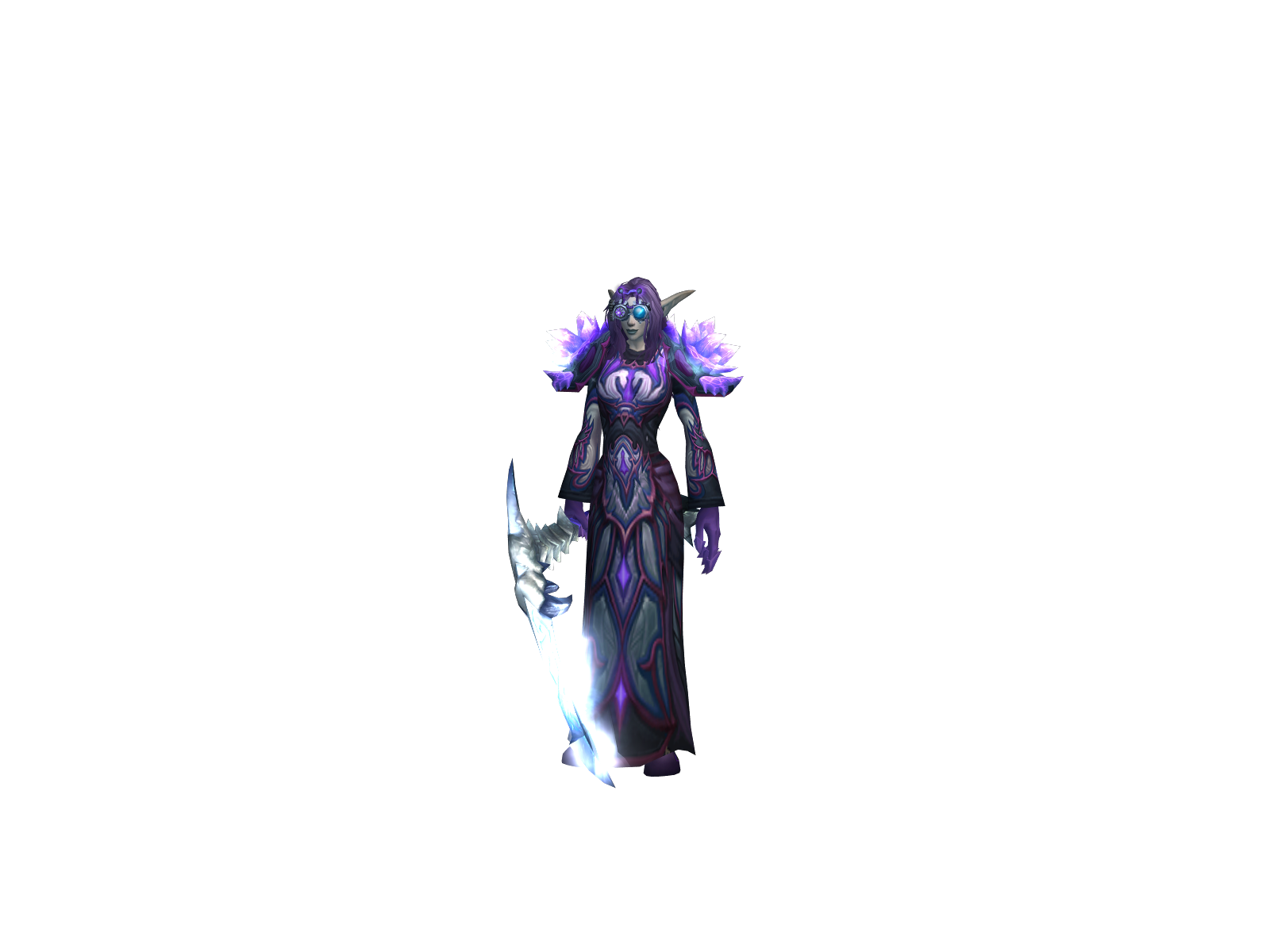 Елиноис 3D character render