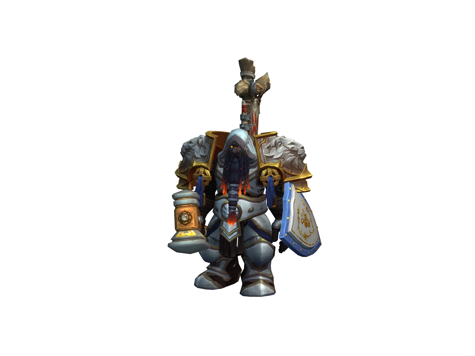 Монтаана 3D character render