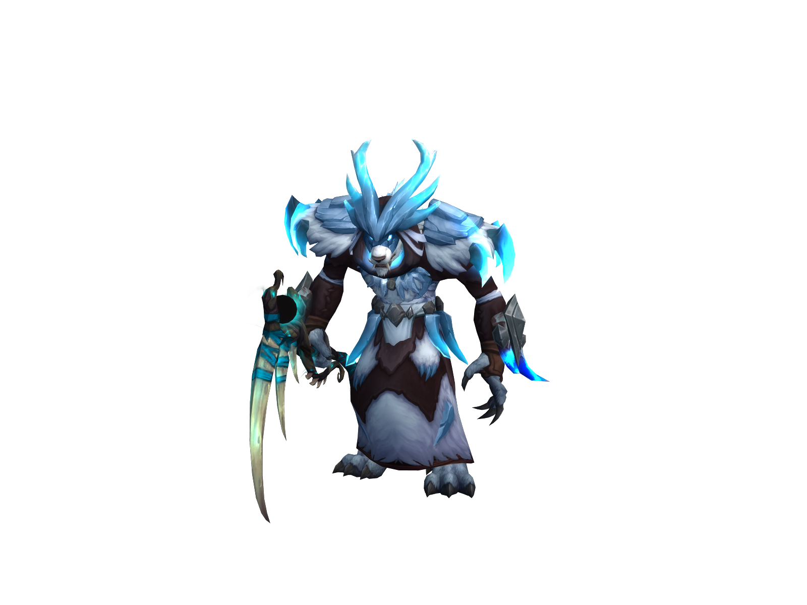 Дуский 3D character render
