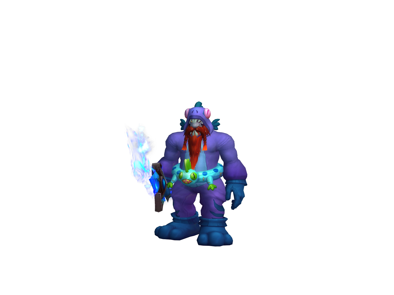 Впалость 3D character render