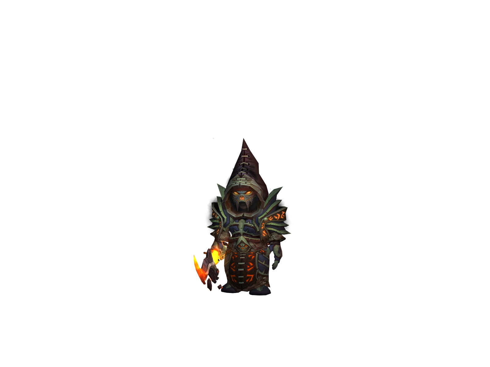 Тальвоса 3D character render