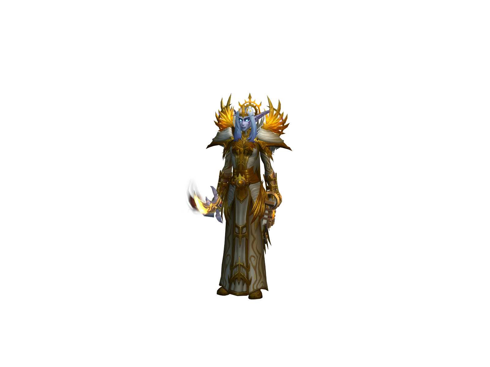 Агнодика 3D character render
