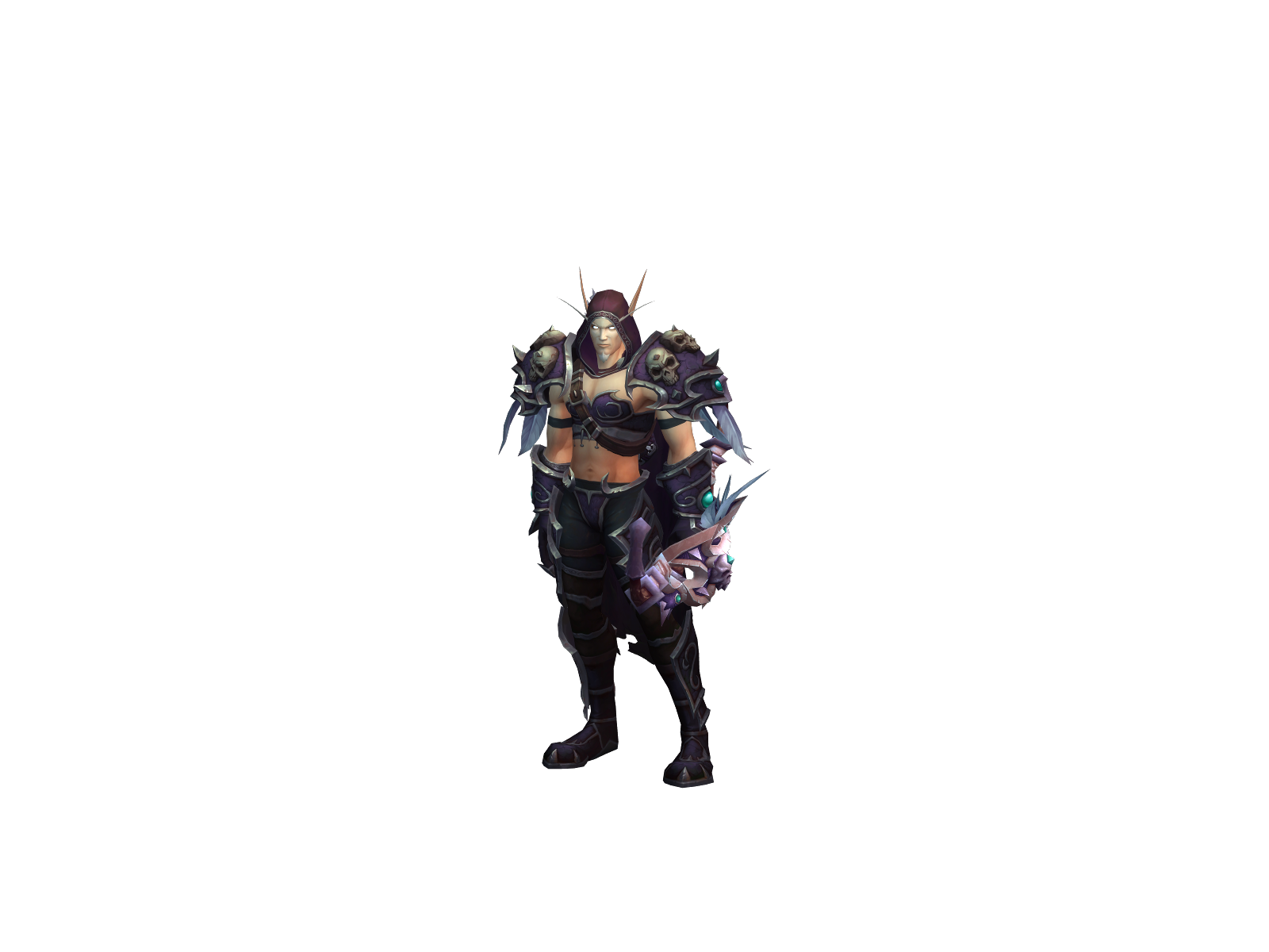 Анафир 3D character render