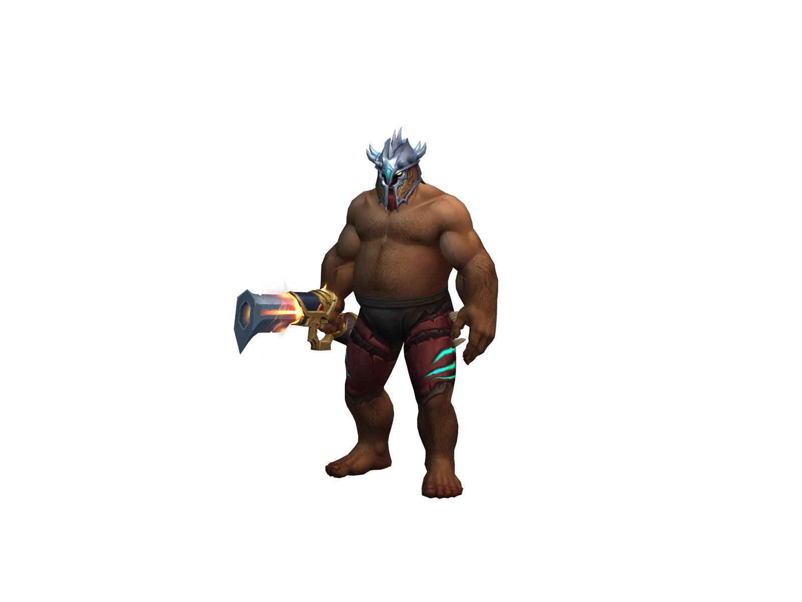 Ахоутник 3D character render