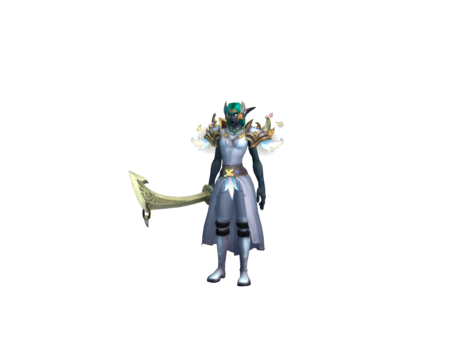 Енджейчик 3D character render