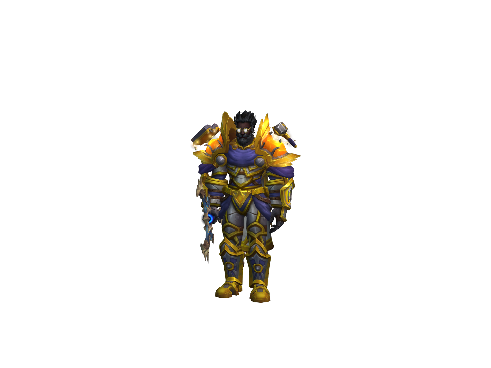 Бесобородд 3D character render