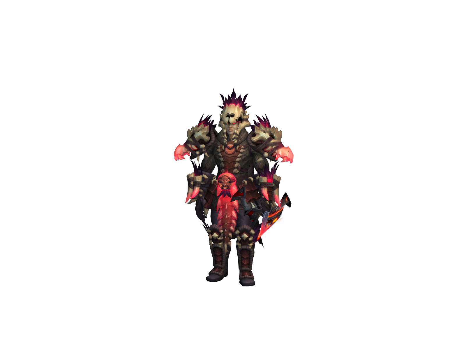 Риока 3D character render