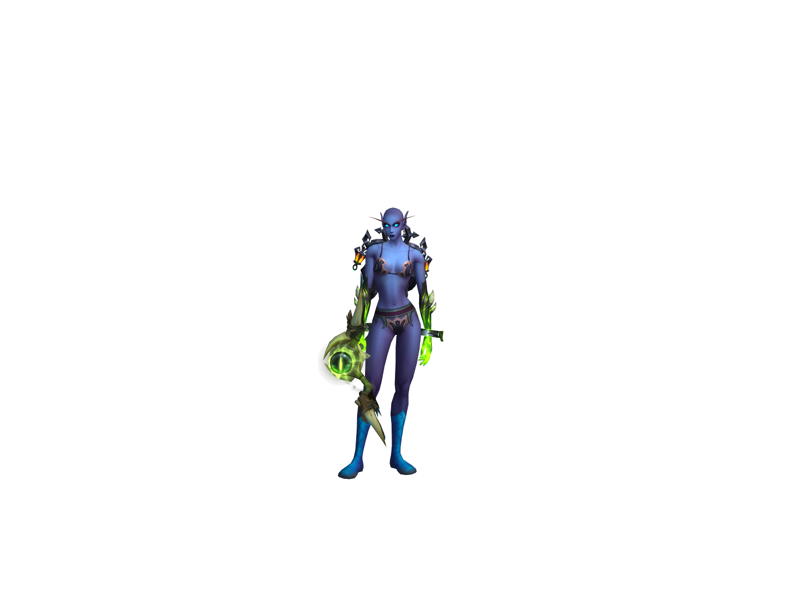 Вольныйбабер 3D character render