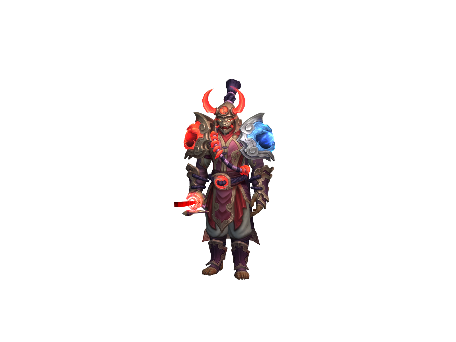 Роныч 3D character render