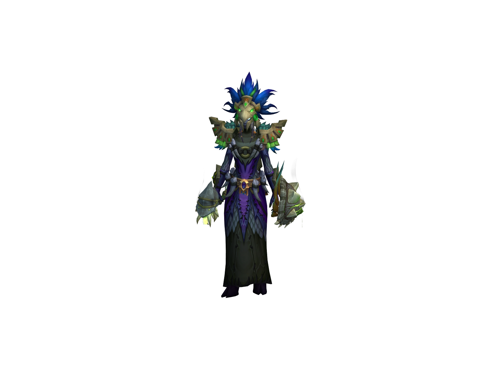 Роняютотемы 3D character render