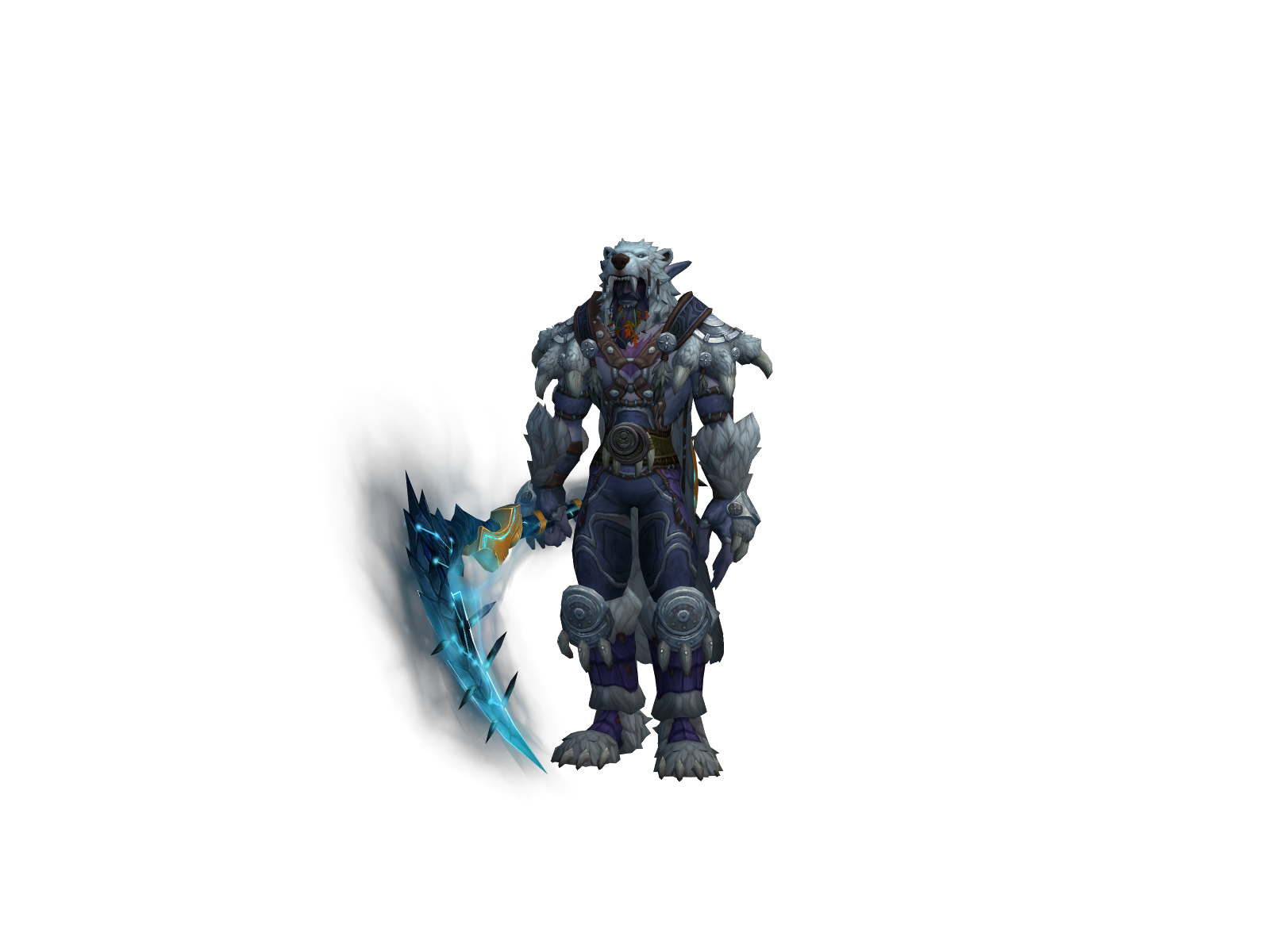 Дрударио 3D character render