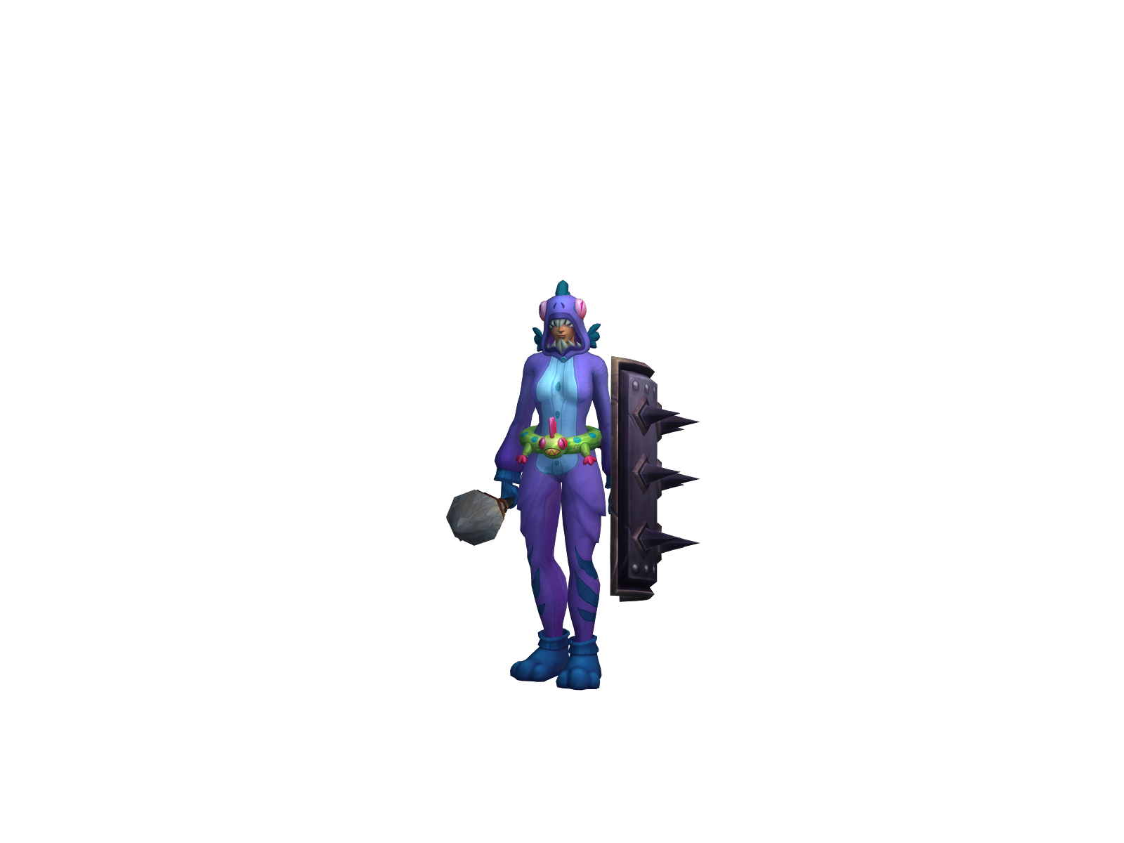 Аньлосс 3D character render