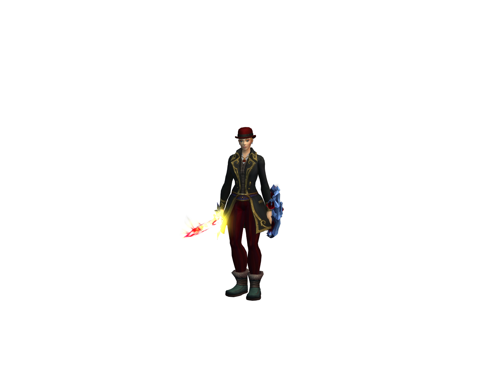 Праймхил 3D character render