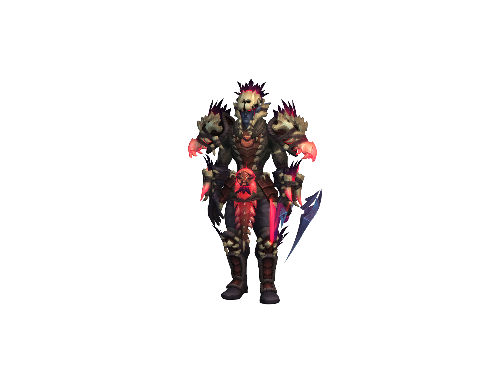 Хохант 3D character render