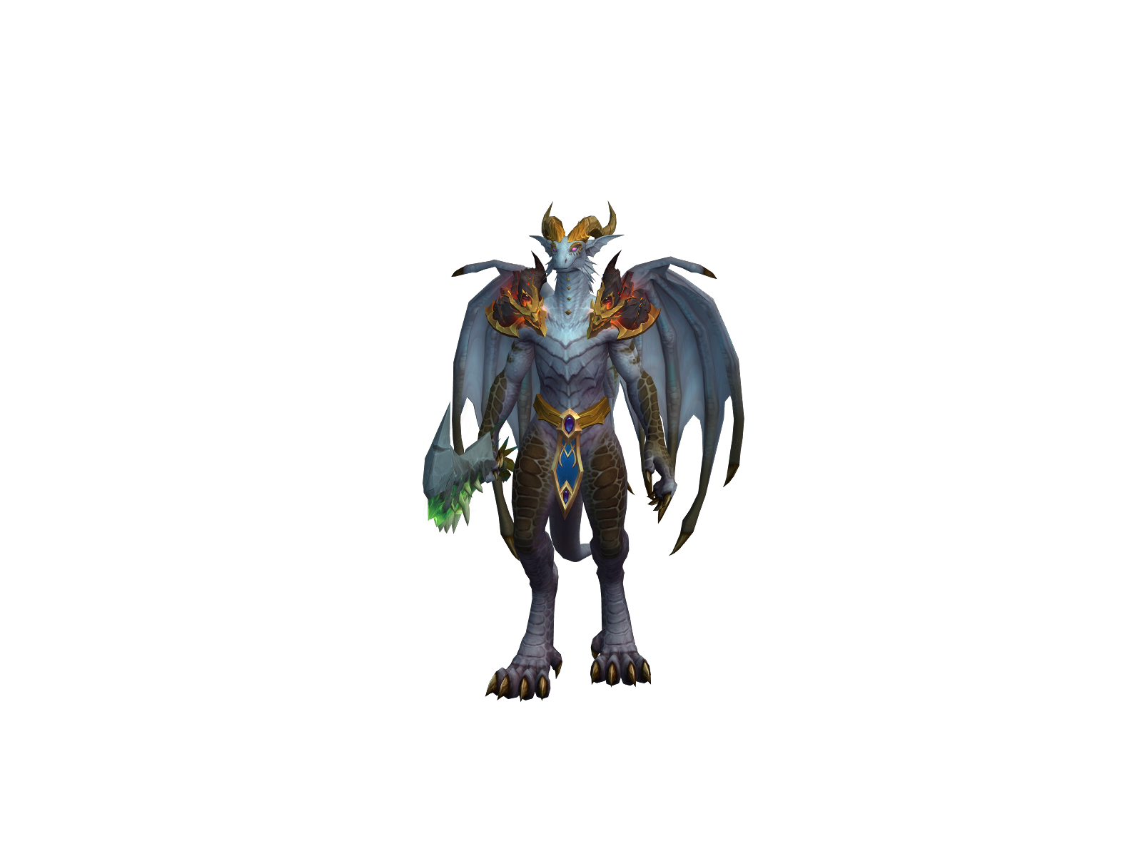 Репабулус 3D character render