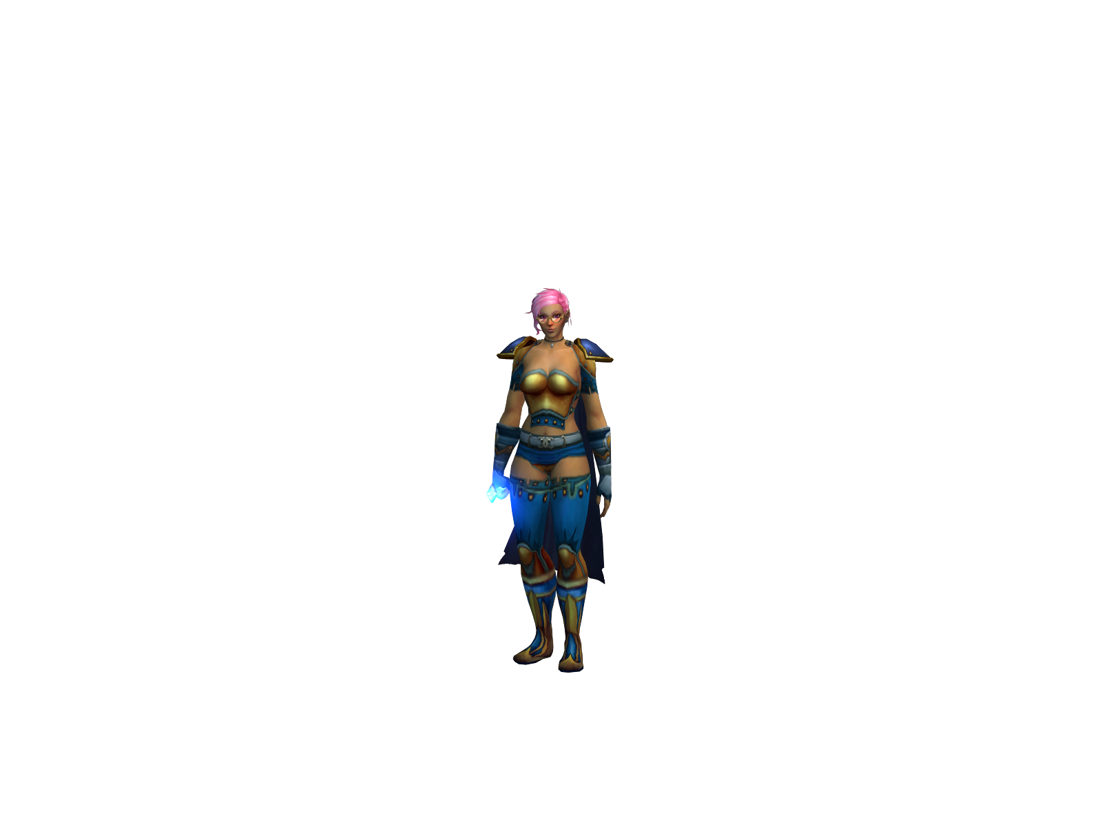Обосадин 3D character render