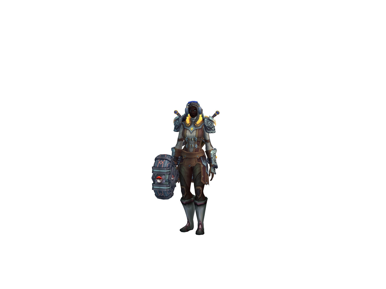 Кларреса 3D character render