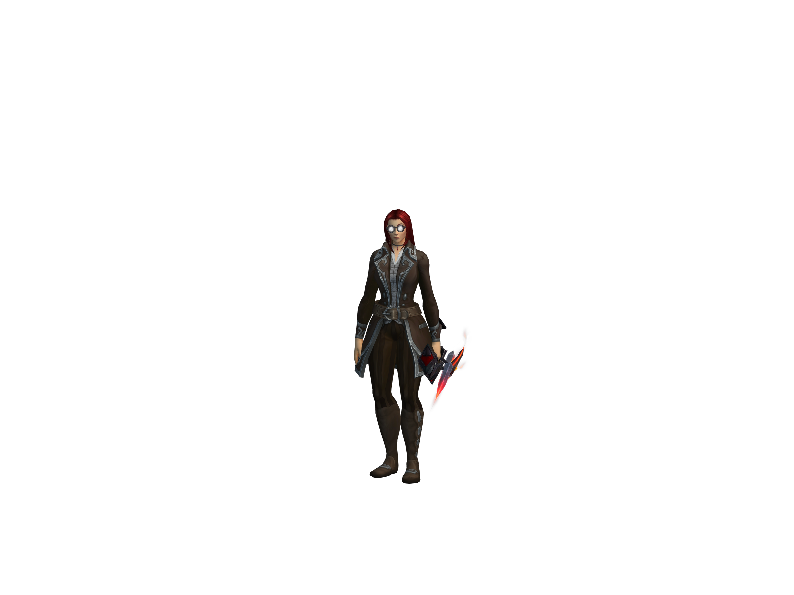 Генабазука 3D character render