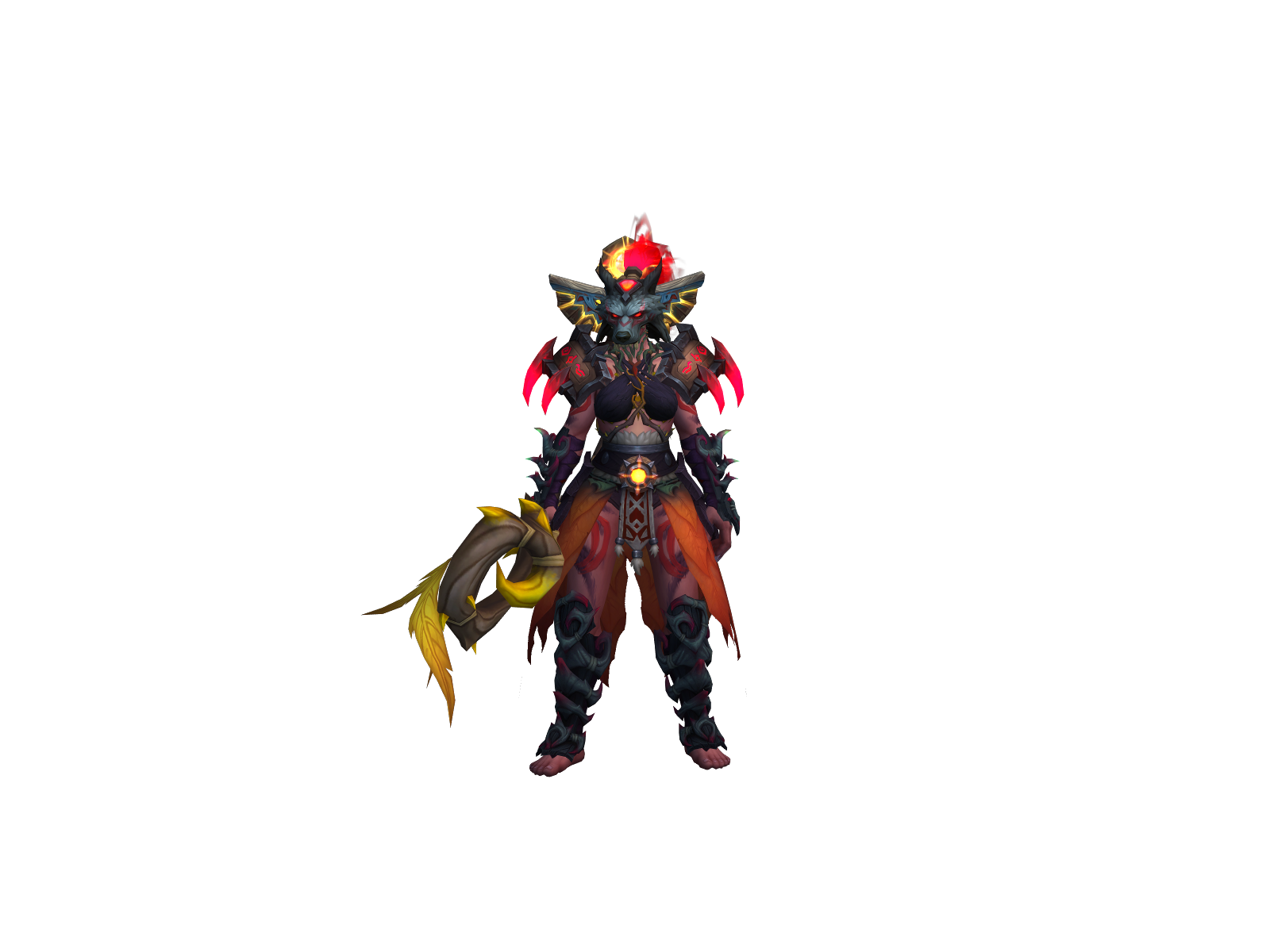 Друкхарри 3D character render