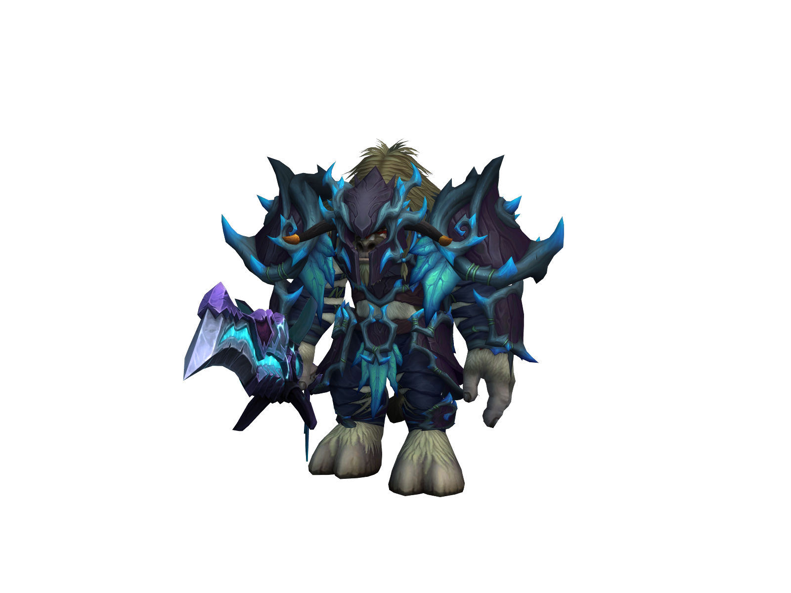 Крэд 3D character render