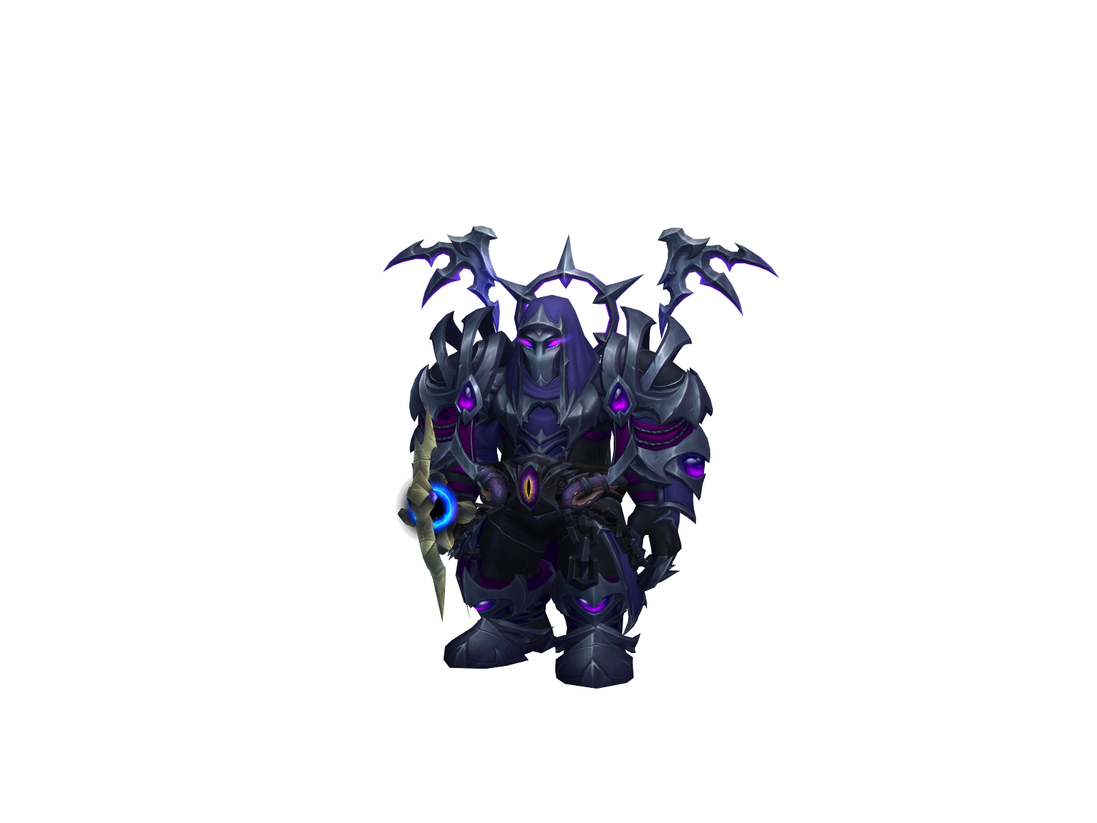 Дварр 3D character render