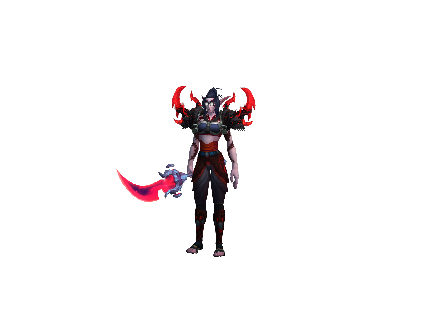 Друэтоглагол 3D character render