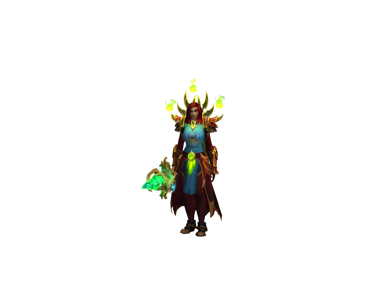 Реданская 3D character render