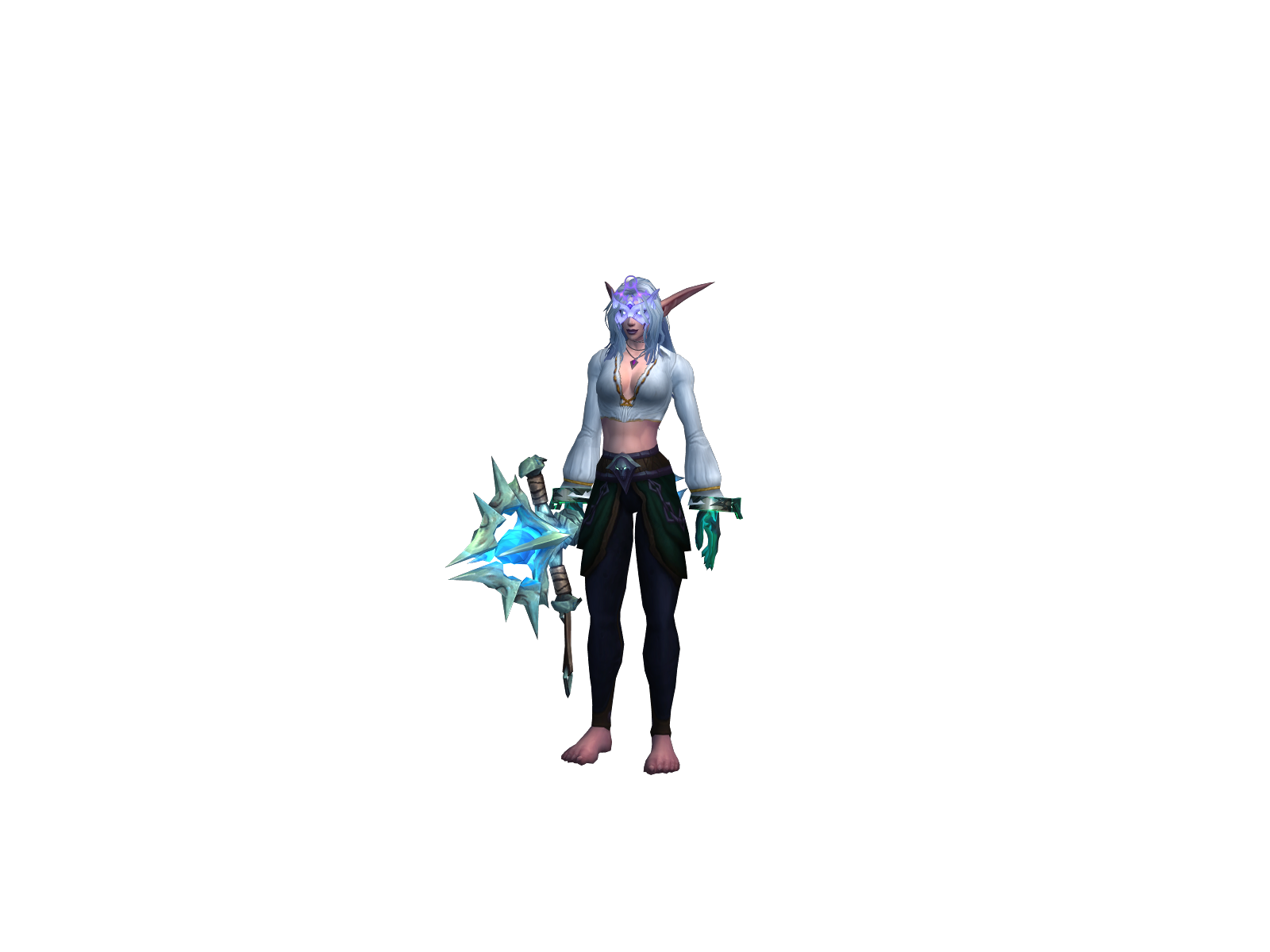 Бешпармак 3D character render