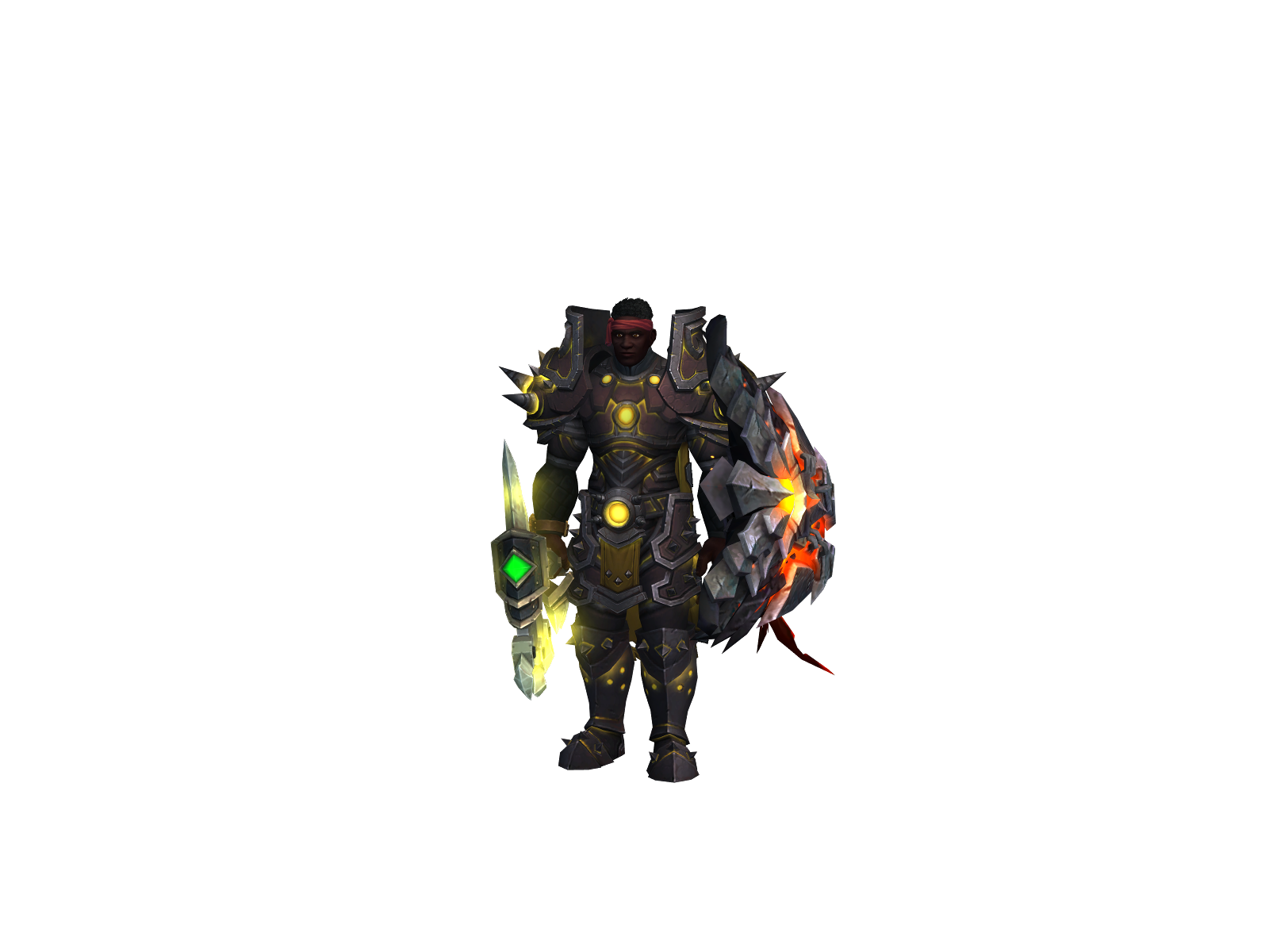 Арейз 3D character render