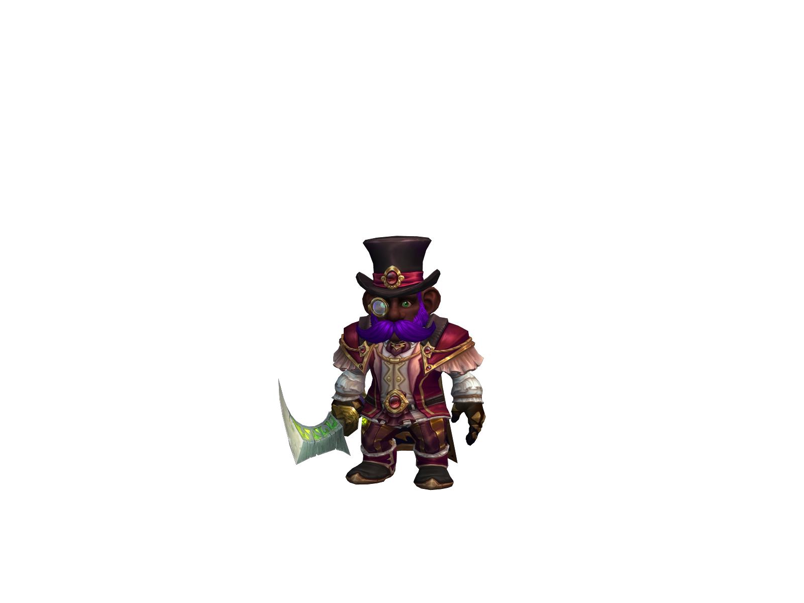 Базилиа 3D character render