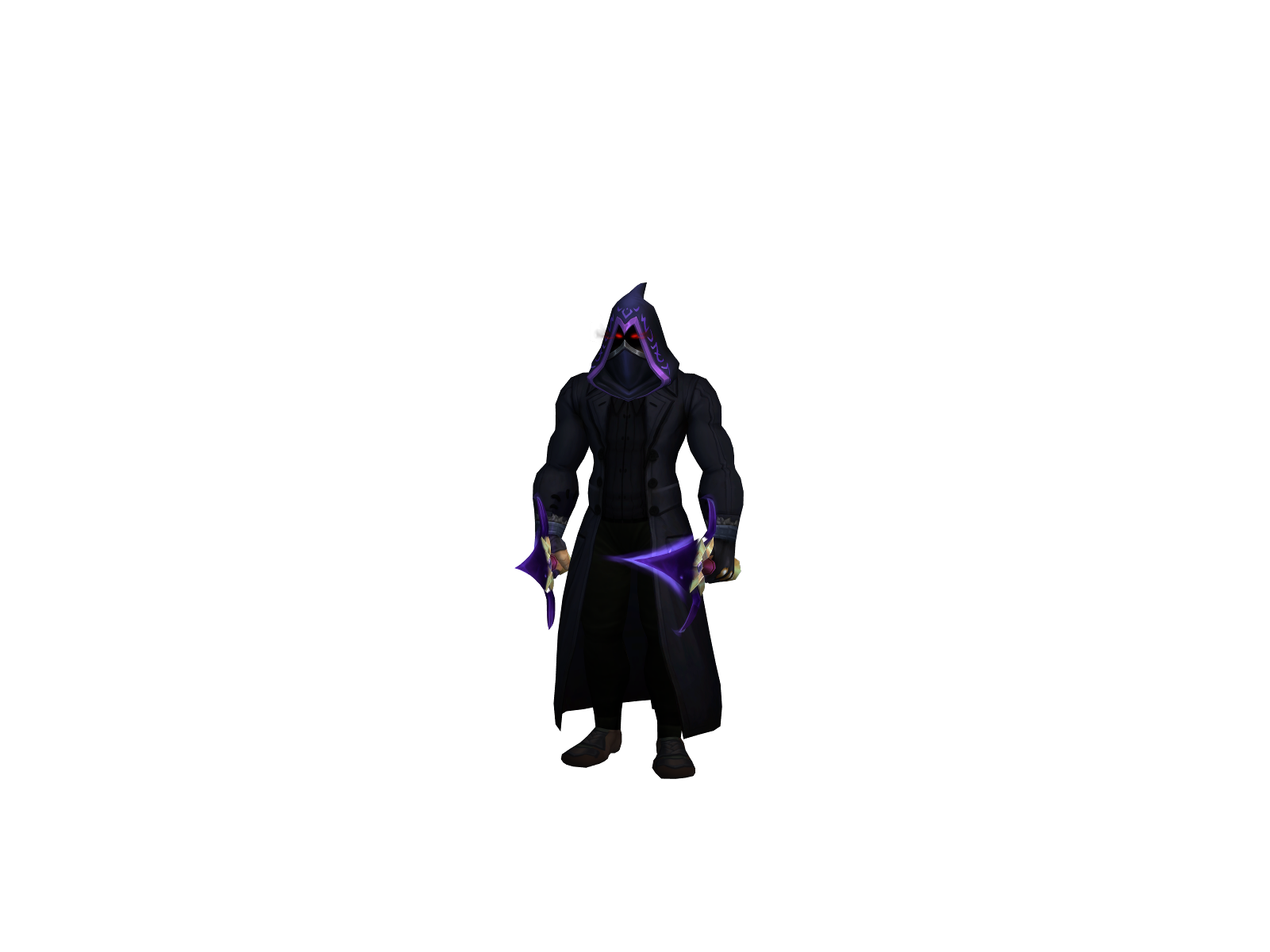 Ёйока 3D character render