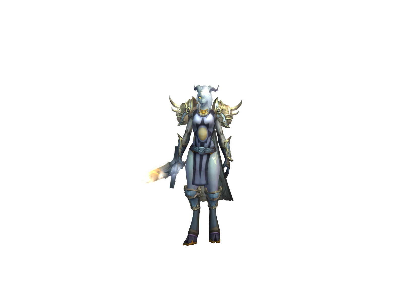 Комё 3D character render