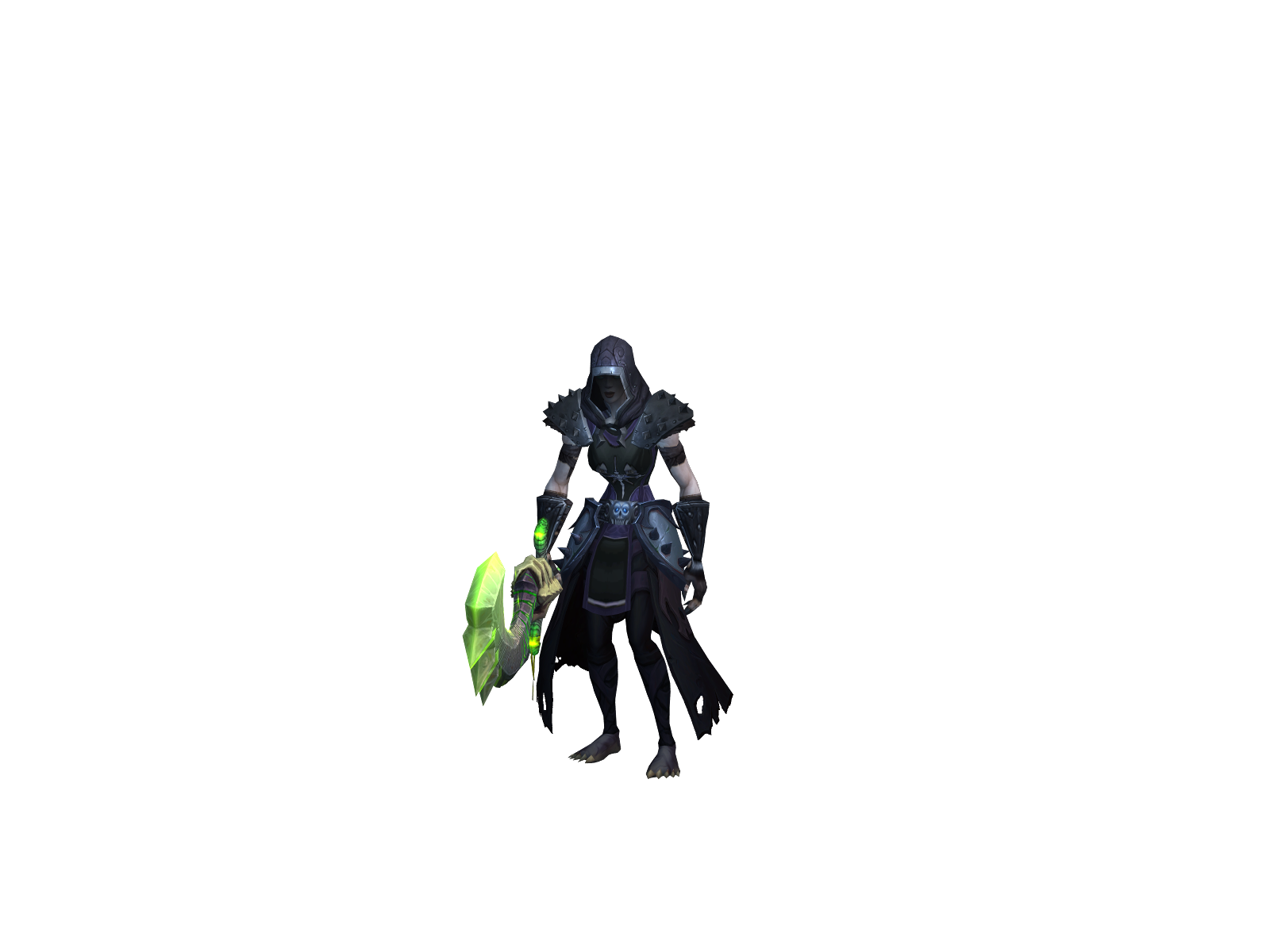 Максут 3D character render