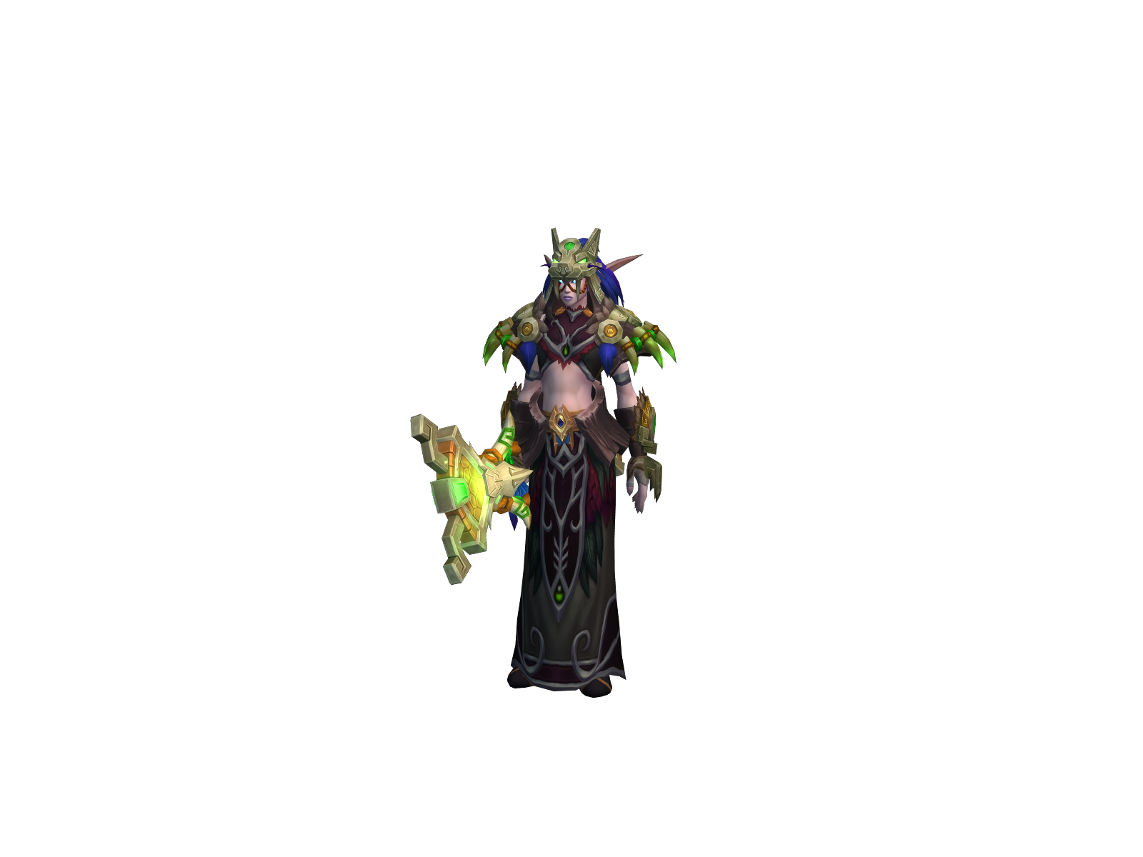 Наварум 3D character render