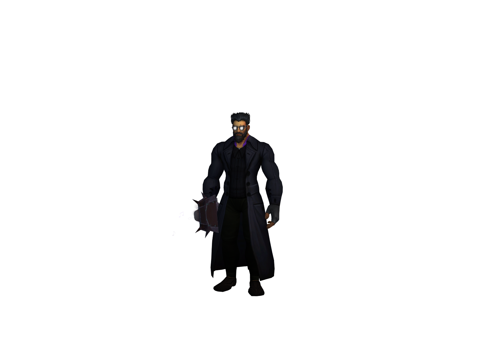 Тевеон 3D character render