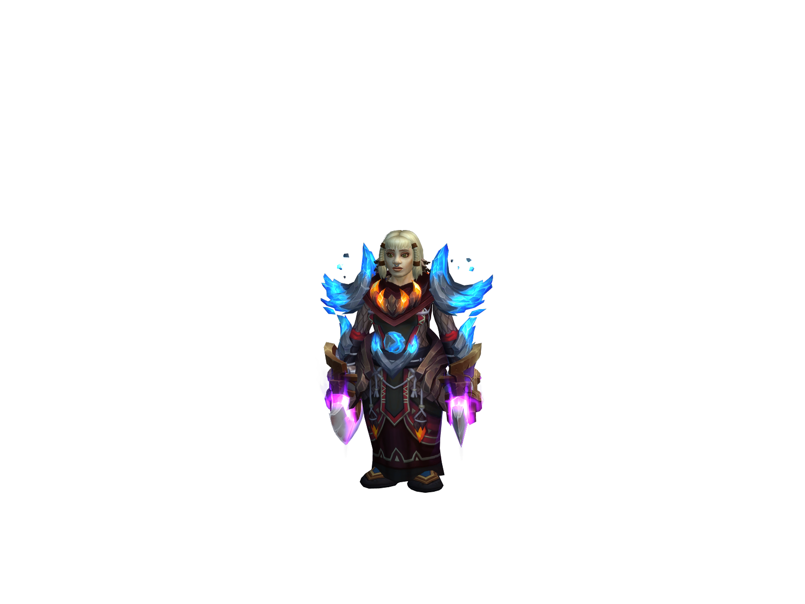 Умбрашам 3D character render