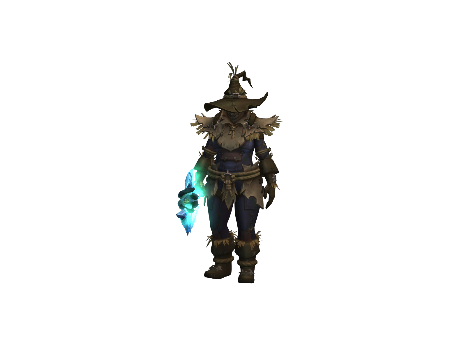 Ависага 3D character render