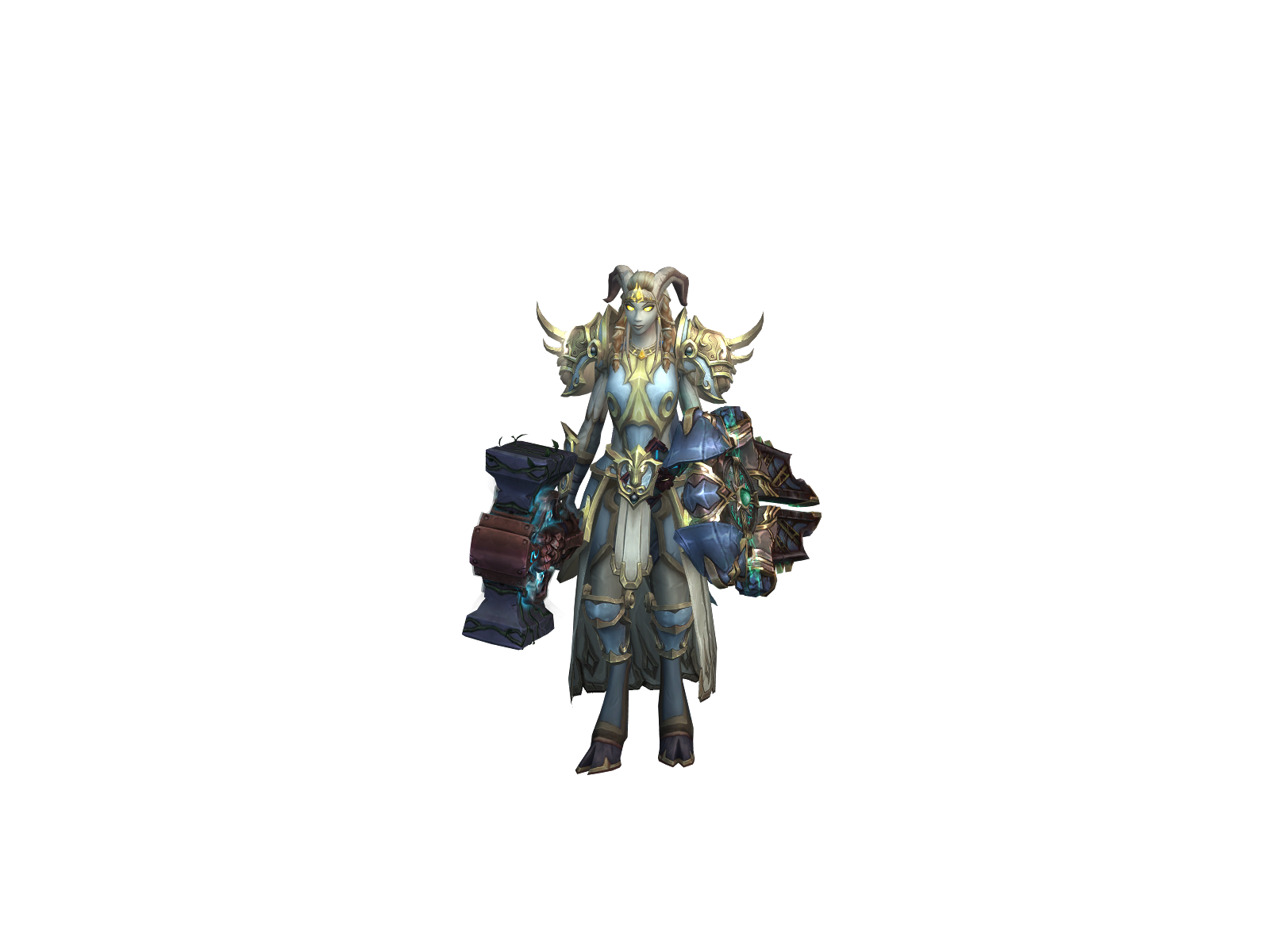 Паладиньчик 3D character render