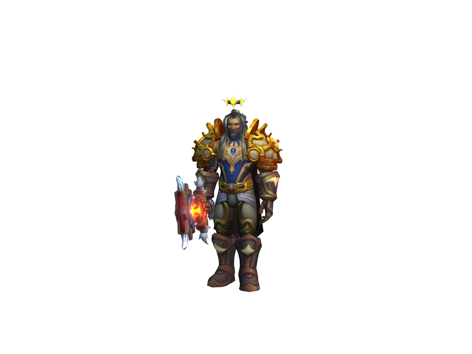 Баладин 3D character render